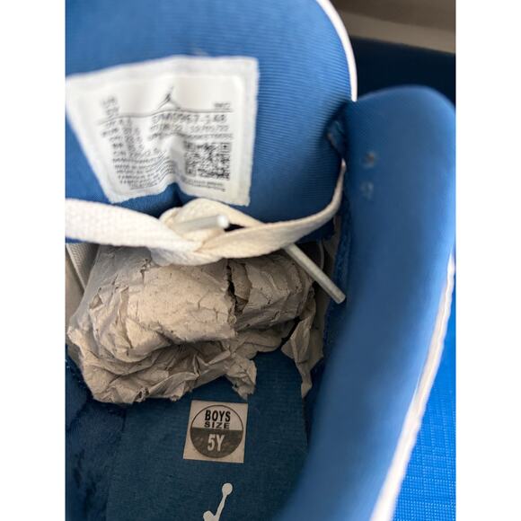 Nike Air Jordan 3 Retro “Wizards” — Iconic White & Blue — Youth 5Y / Women’s 6.5 - Picture 5 of 8